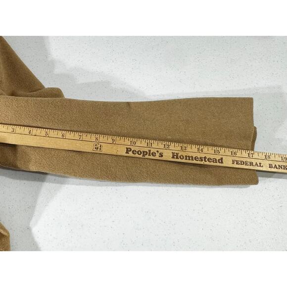 Kingsridge The Toggery Mens Blazer Approx Size 42 100% Camel Hair Vintage READ - Picture 13 of 15